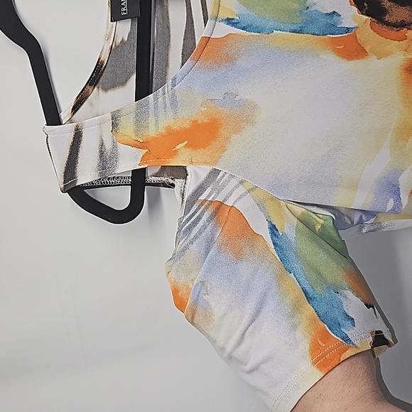 Frank Lyman Cold Shoulder Blouse - Picture 2 of 6